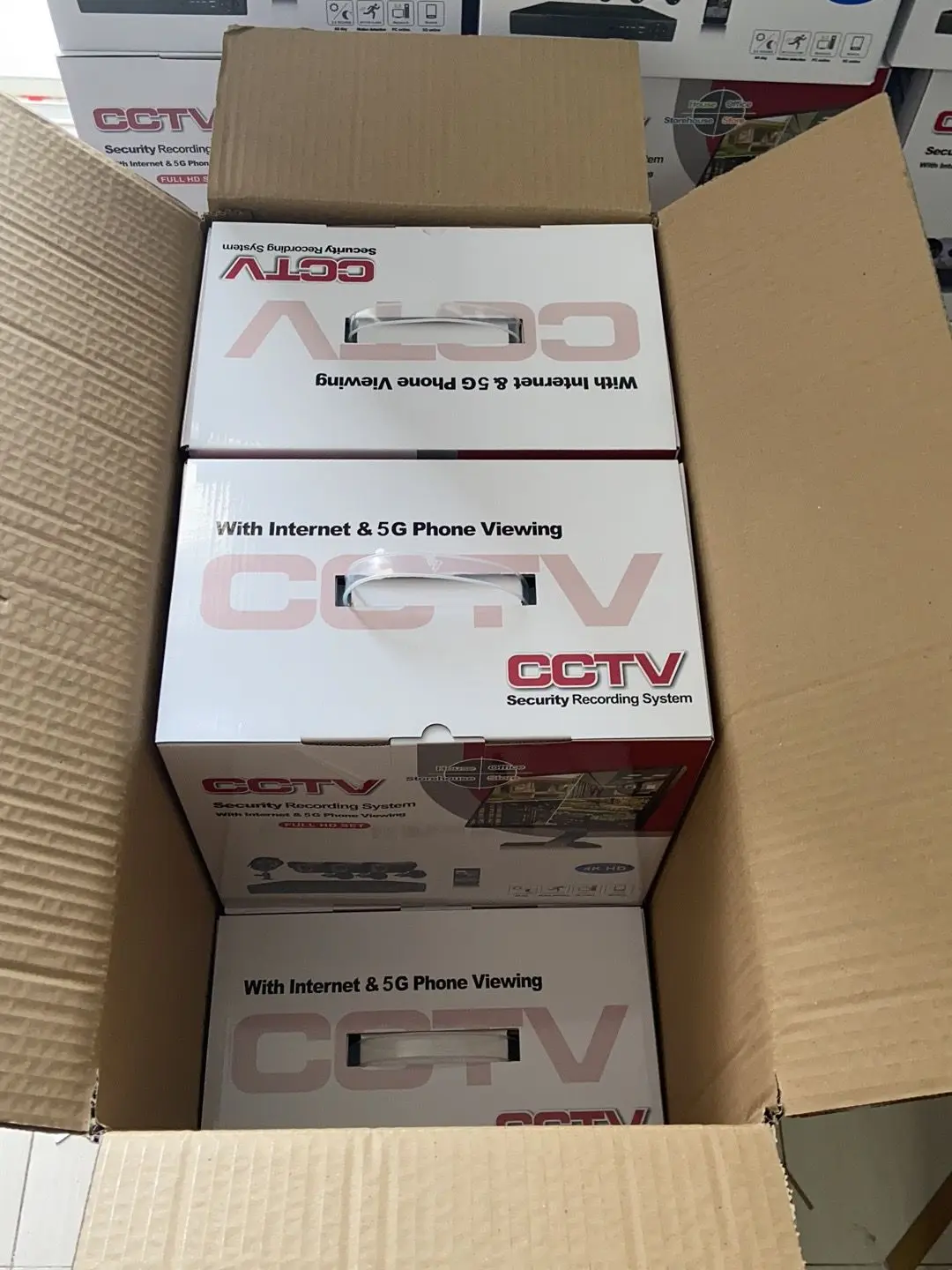 Imagem -05 - Visão Noturna 4ch 1080p Ahd Tvi Cvi Dvr Kit Câmera à Prova Impermeável Água Detecção de Movimento Vigilância Vídeo Segurança ao ar Livre Sistema Cctv ir