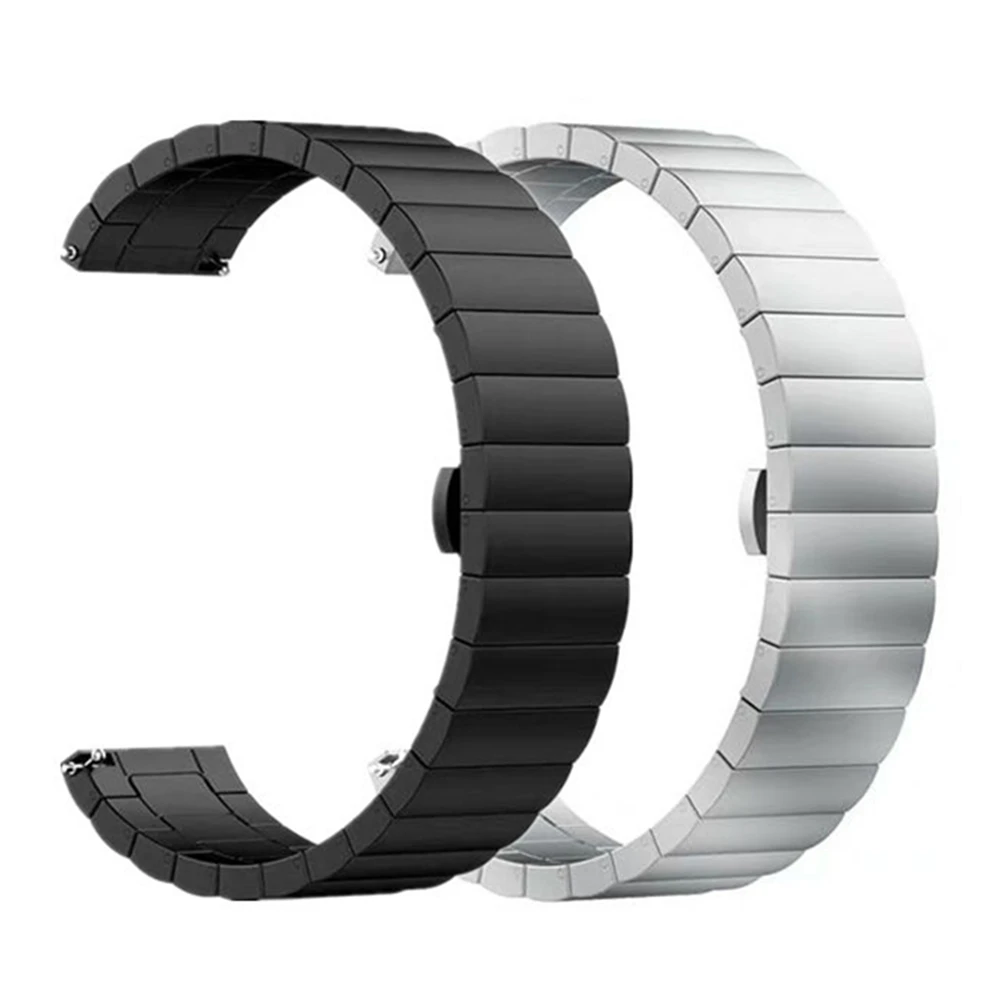 

20mm 22mm Stainless Steel Bracelet for Samsung Galaxy Watch 4 44mm 40mm Band Metal Strap for Galaxy Watch4 Classic 46mm 42mm