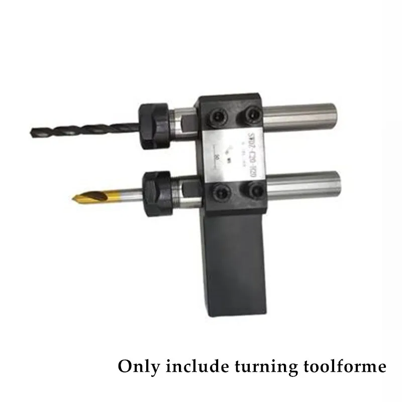 Torno CNC Turning Tool com furo duplo, mandril de perfuração, transporte de faca diâmetro interno, 20x20, 25x25