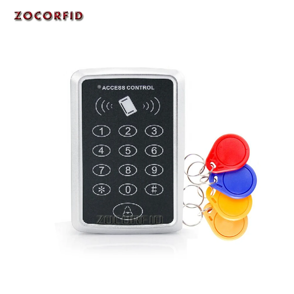 

10 RFID tag RFID Proximity Card Access Control System RFID/EM Keypad Card Access Control Door Opener