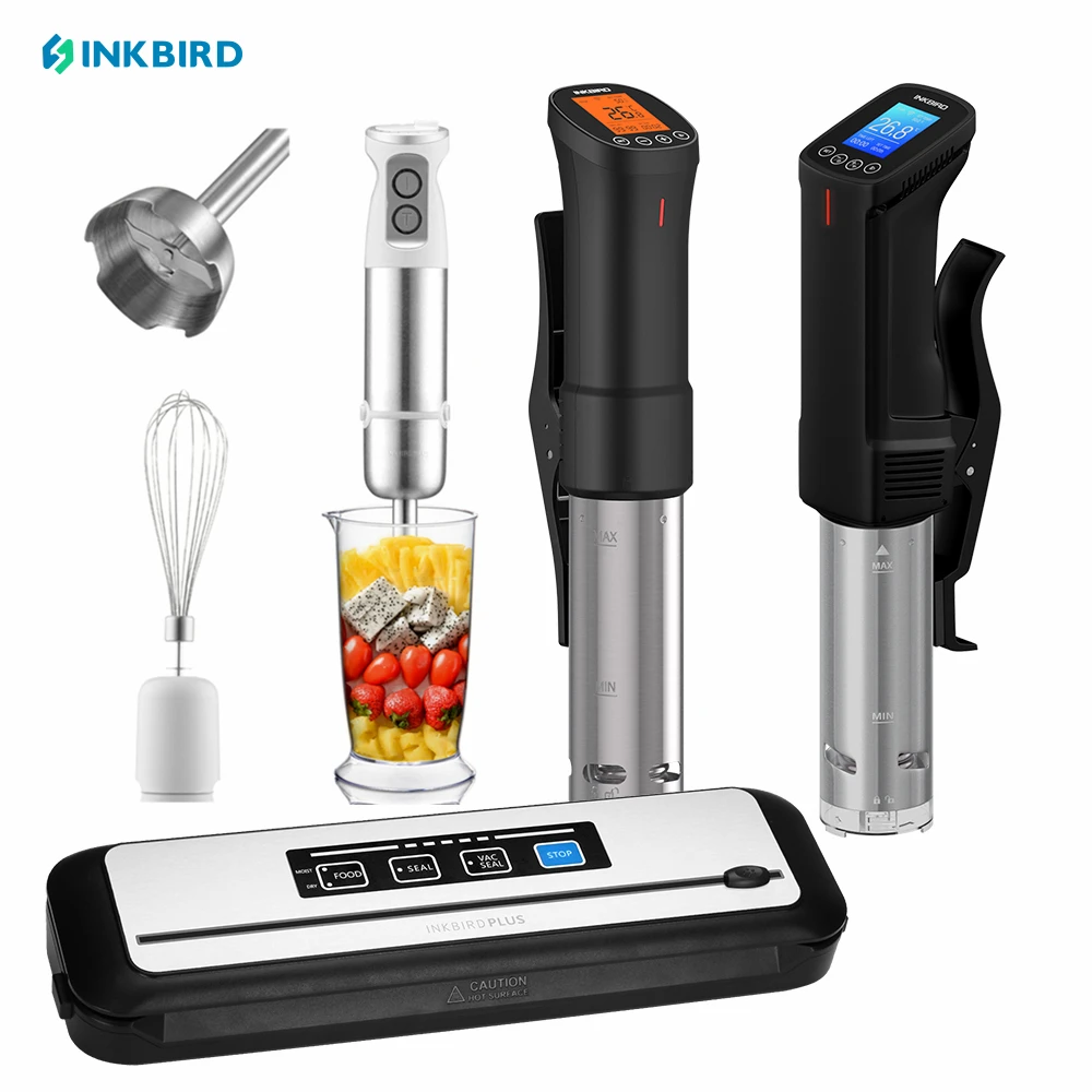 INKBIRD 220V Kitchen Culinary Appliance WIFI Sous Vide Slow Cooker Sturdy Immersion Circulator or Vacuum Sealer/Electric Blender