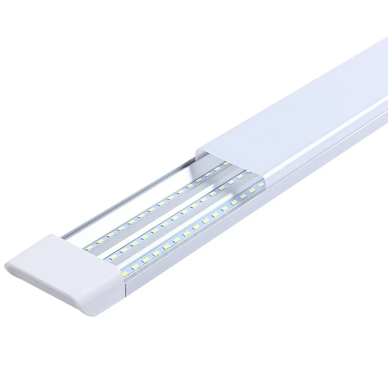 Imagem -06 - Luz Fluorescente Led 120cm 1200 mm 4ft 54w 4ft 3ft Sarrafo Plano Super Brilho Lineares