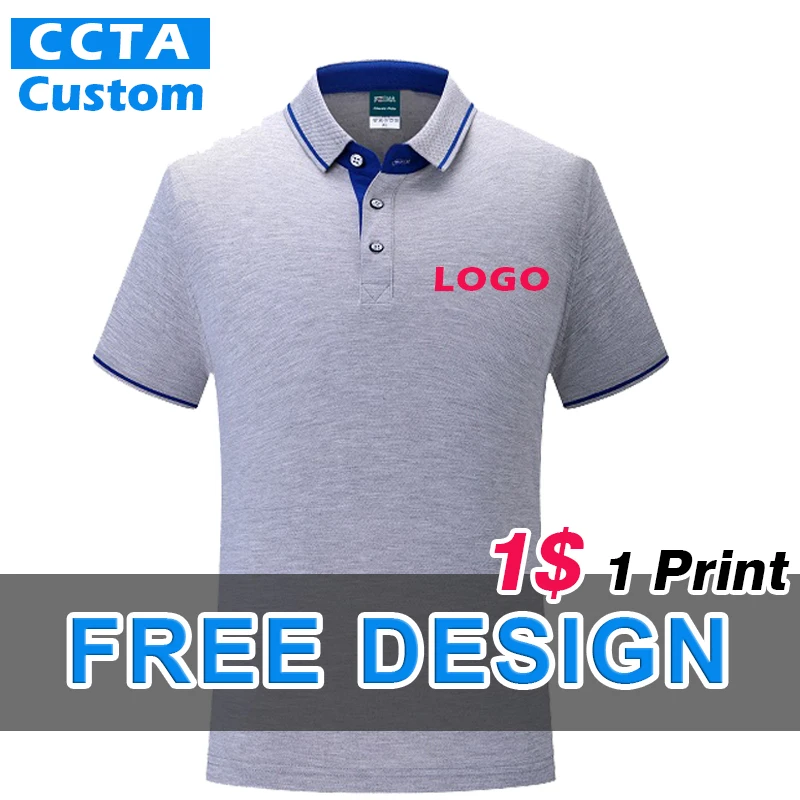 201 Summer High-End Men's POLO Shirt Multi-Stylecustom LOGO Custom Top