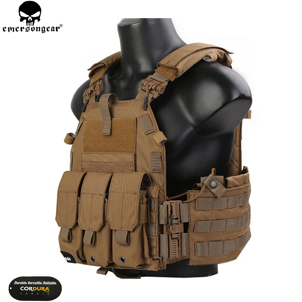 EMERSONGEAR Tactical Quick Release 094K style Plate Carrier Combat Hunting Vest Airsoft CS Armor Sport Vest EMB7405