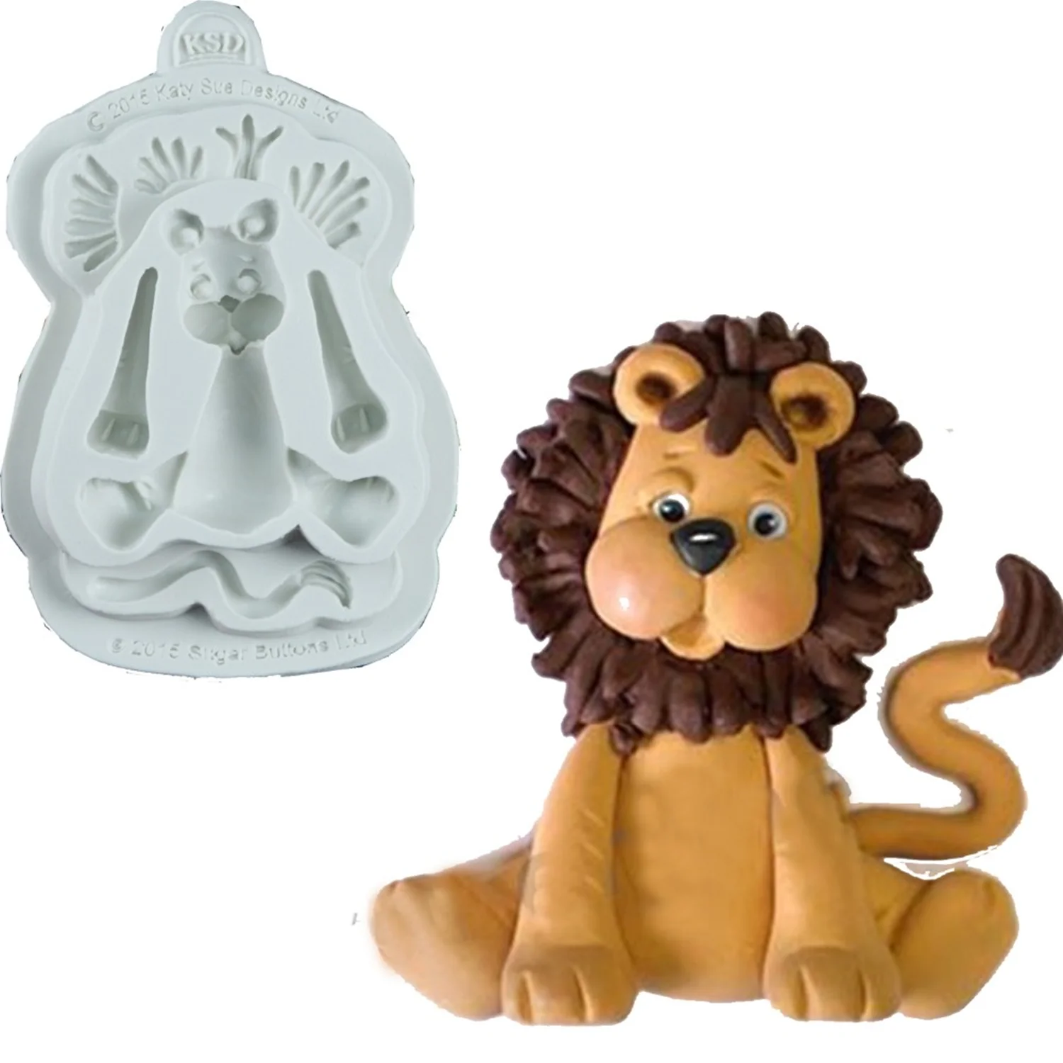 Luyou 3D Lion Silicone Cake Mold Fondant Cake Molds Wedding Cake Decorating Tools Pastry Kitchen Baking Accessories  FM1160