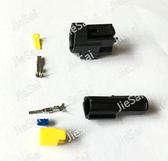 Denso Automotive 1 Pin Connector Female Male Connector Auto Sealed Plastic Auto Injection Mould Connector Automobile