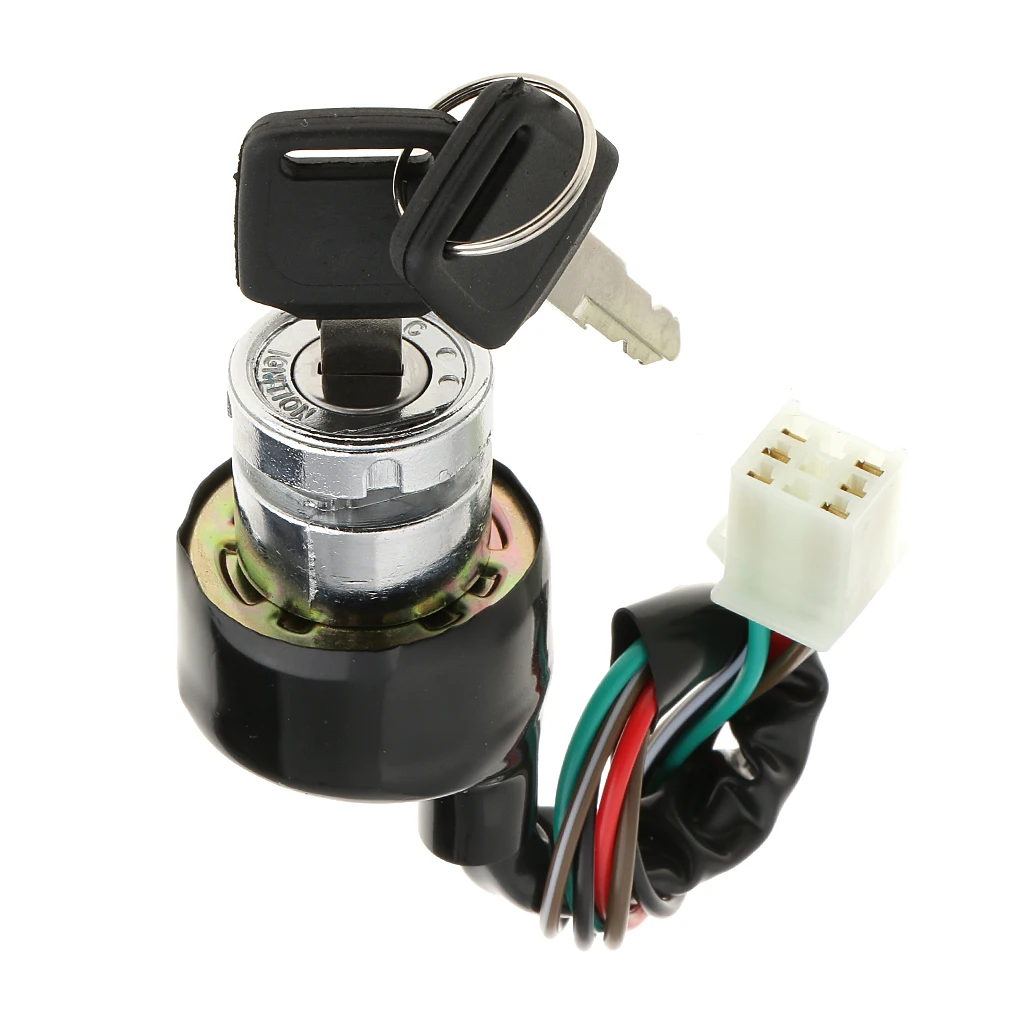 Ignition Key Switch 3 Positions Replacement For Motorcycle Dirt Pit Bikes 