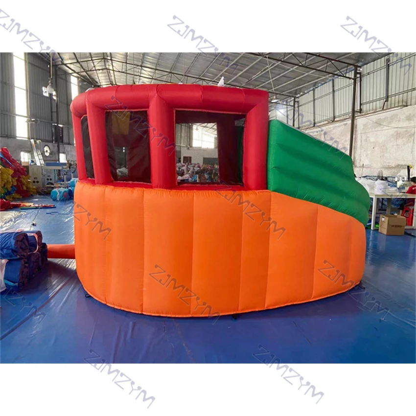 Children's Inflatable Castle Outdoor Indoor Commercial Inflatable Castle Playground Playground Slide Trampoline Jumping Bed