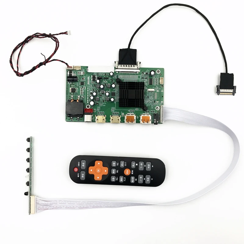 4K controller drive board support edp HDMI-Compatible DP connector suport 3840x2160 v-by-one 41pin LCD screen M270AN01.0