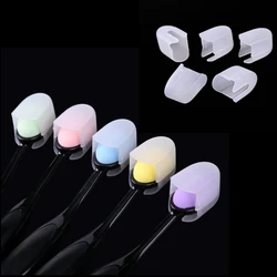 5 Pcs/set Blending Sponge Brushes with Caps Used for Coloring Making Card Brushing Painting Craft Different Colors Small Tools