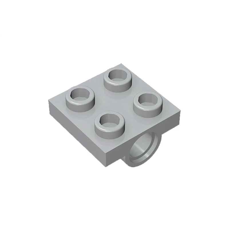 Building Blocks Technicalal parts 2x2 with two-hole plate on the bottom side MOC Educational toy for children birthday gift 2817