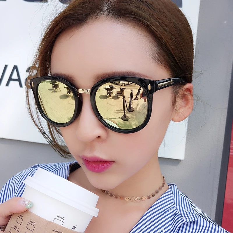 2026 Prescription ladies Sunglasses for women shortsighted round polarized lens with diopter mirror shades UV400 driver glasses
