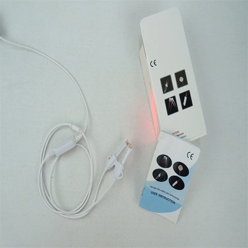 Electric Acupuncture Point Massage 650nm Laser Nose Rhinitis Sinusitis Cure Therapy Meridian Energy Massager