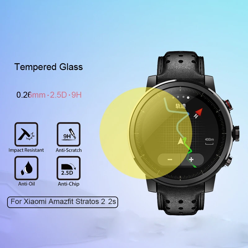 TPU Full Screen Protector For Xiaomi Huami Amazfit Stratos 2 2S Smart Watch Soft Guard Film Cover For Amazfit Stratos2 Accessory