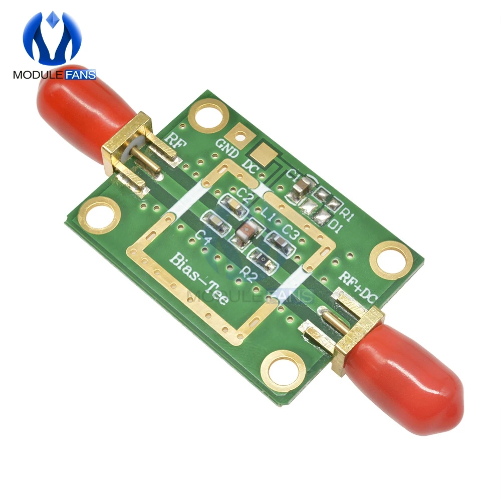 Bias T Breite Band Frequenz Verstärker Amp Modul 10MHz-6GHz RC DF Blöcke Für HAM Radio RTL SDR LNA Geräuscharm – Detail 4