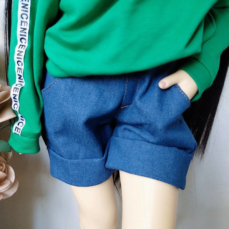 1/3 1/4 1/6 BJD clothes SD doll clothes casual shorts sweater jeans jeans men and women T-shirt bjd doll ICY clothes accessories