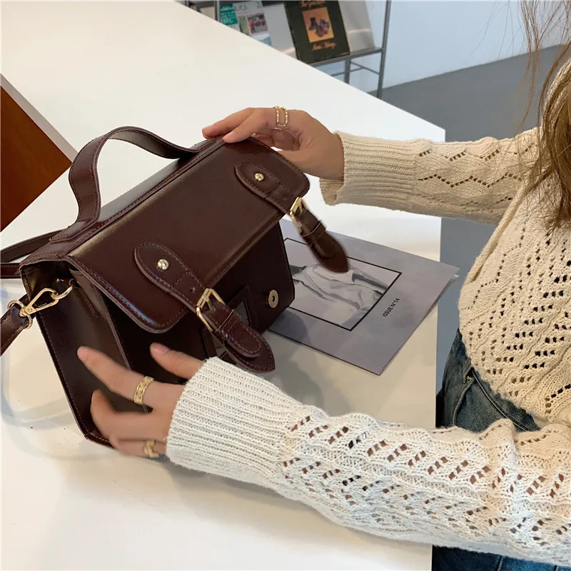 Na co dzień torby Crossbody dla kobiet messenger torby wysokiej jakości PU skórzana torebka damska w stylu preppy kobieca torba na ramię bolsas