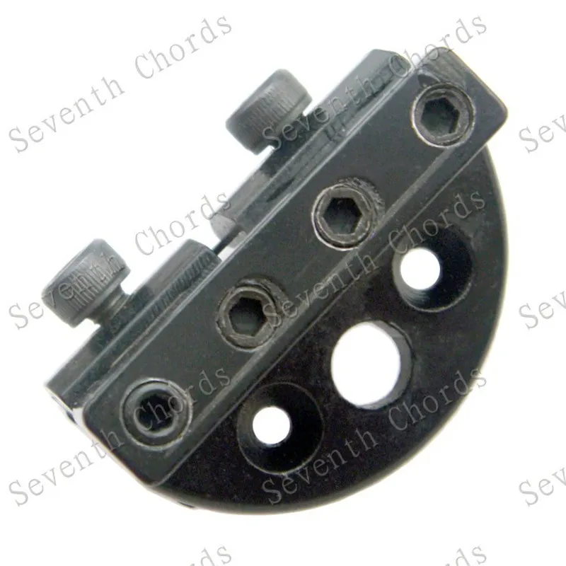 Ein Satz schwarzer 4-saitiger Headless Bassgitarren-Sicherungsmutter für Gitarrenzubehör, Teile für Musikinstrumente – Detail 4