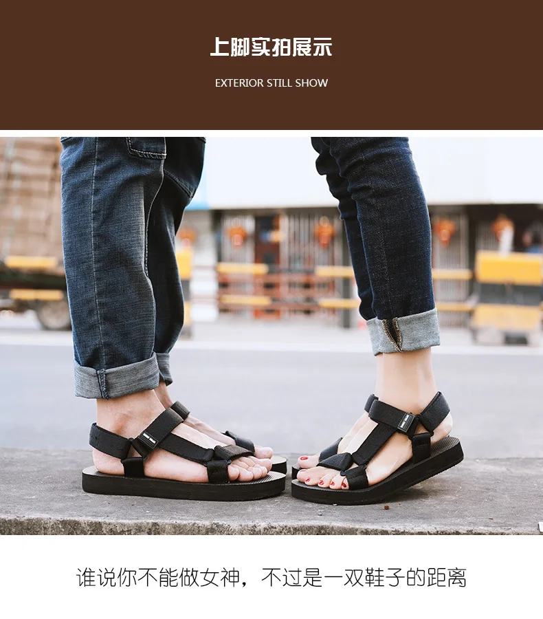Sandalias De Cuero De Vaca Para Hombre, Zapatos De Gladiador Con Suelas