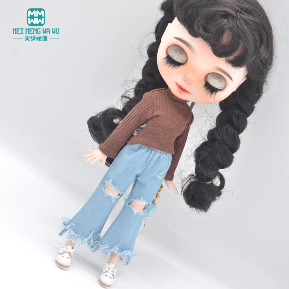 Passend für Blyth Azone OB22 OB24 Puppenkleidung und Zubehör, bonbonfarbener Rollkragenpullover, Leggings – Detail 20