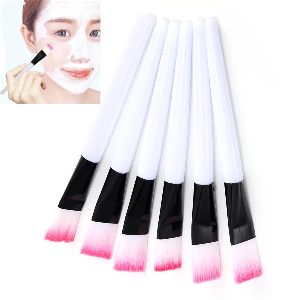 2Pcs/Set Face Mask Mud Mixing Brush Makeup Mask Brushes Facial Skin Care Beauty Tool Sculpting Brush Foundation Brush for Women