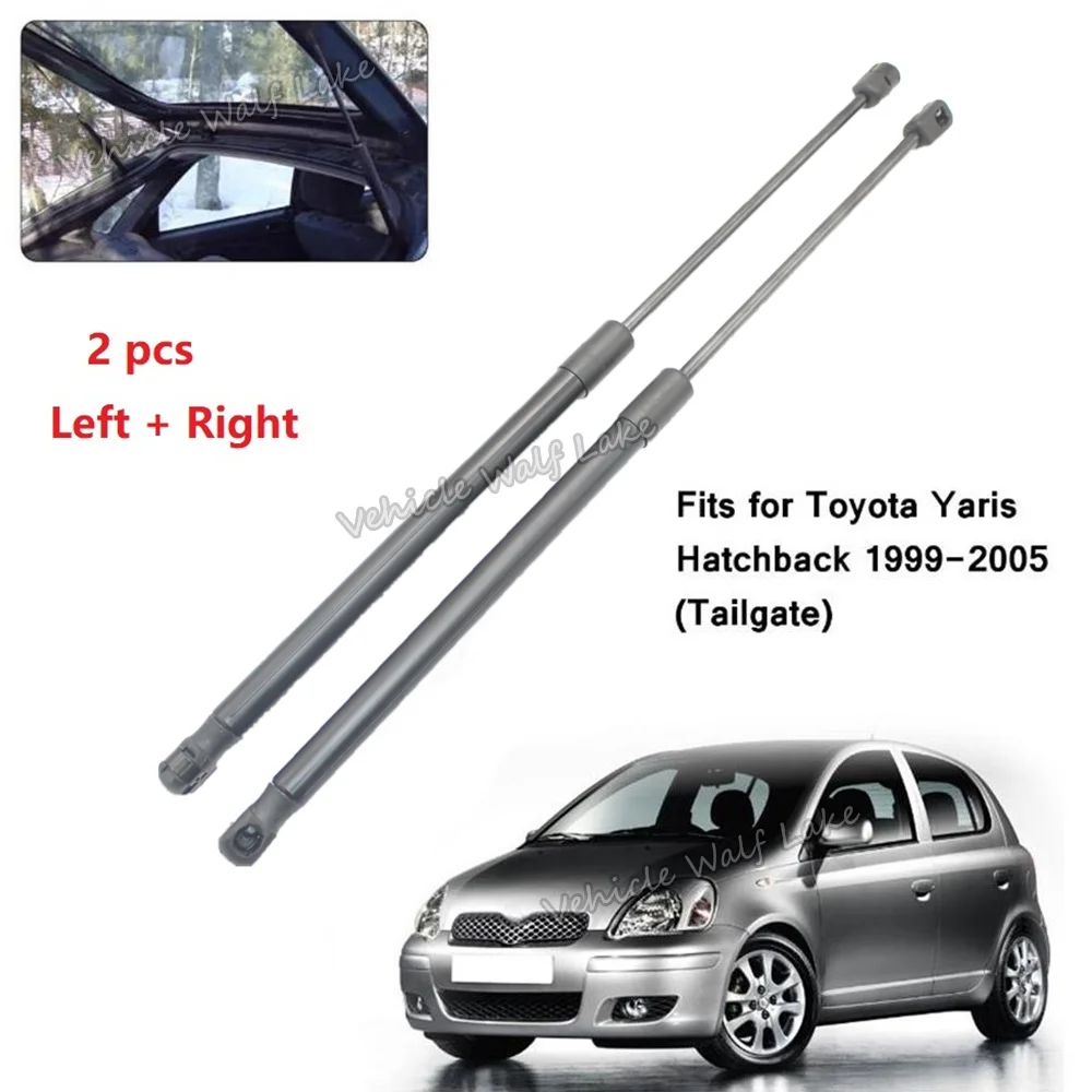 2 szt. Podnośnik gazowy tylnej klapy bagażnika 6895009110   Dla Toyota Yaris Hatchback 1999 2000 2001 2002 2003 2004 2005