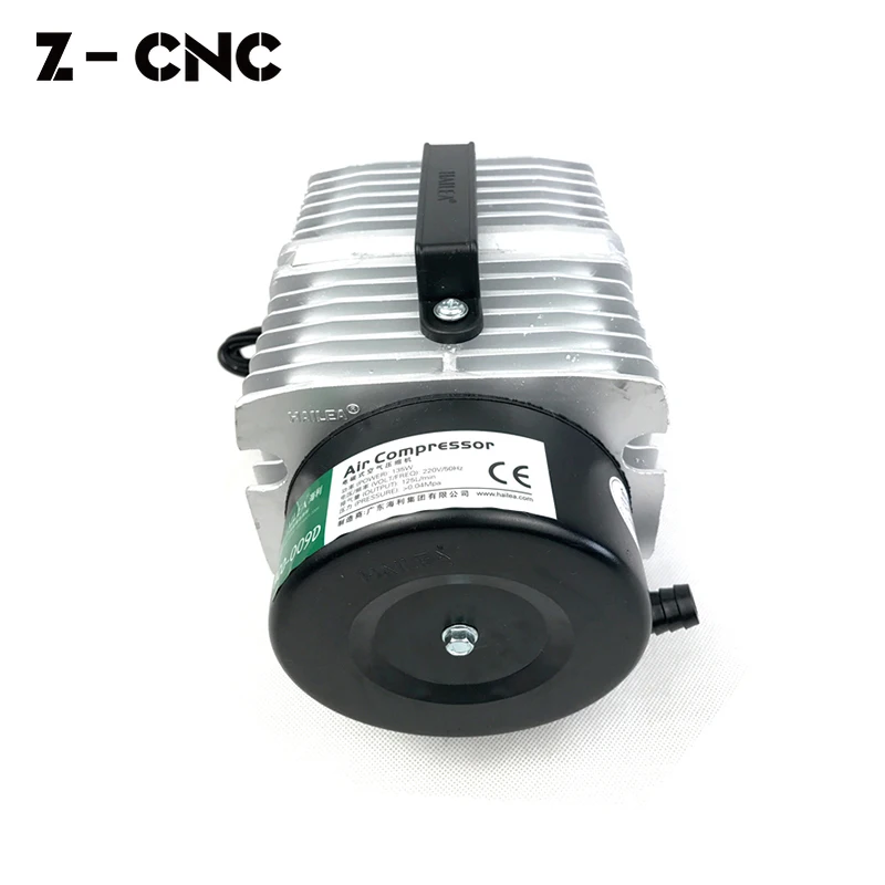 HaiLea Aco-009D 135W Air Compressor Ac110/220v Aquarium CNC Machine Air Blow Co2 Laser Pump Aco009 Z-CNC