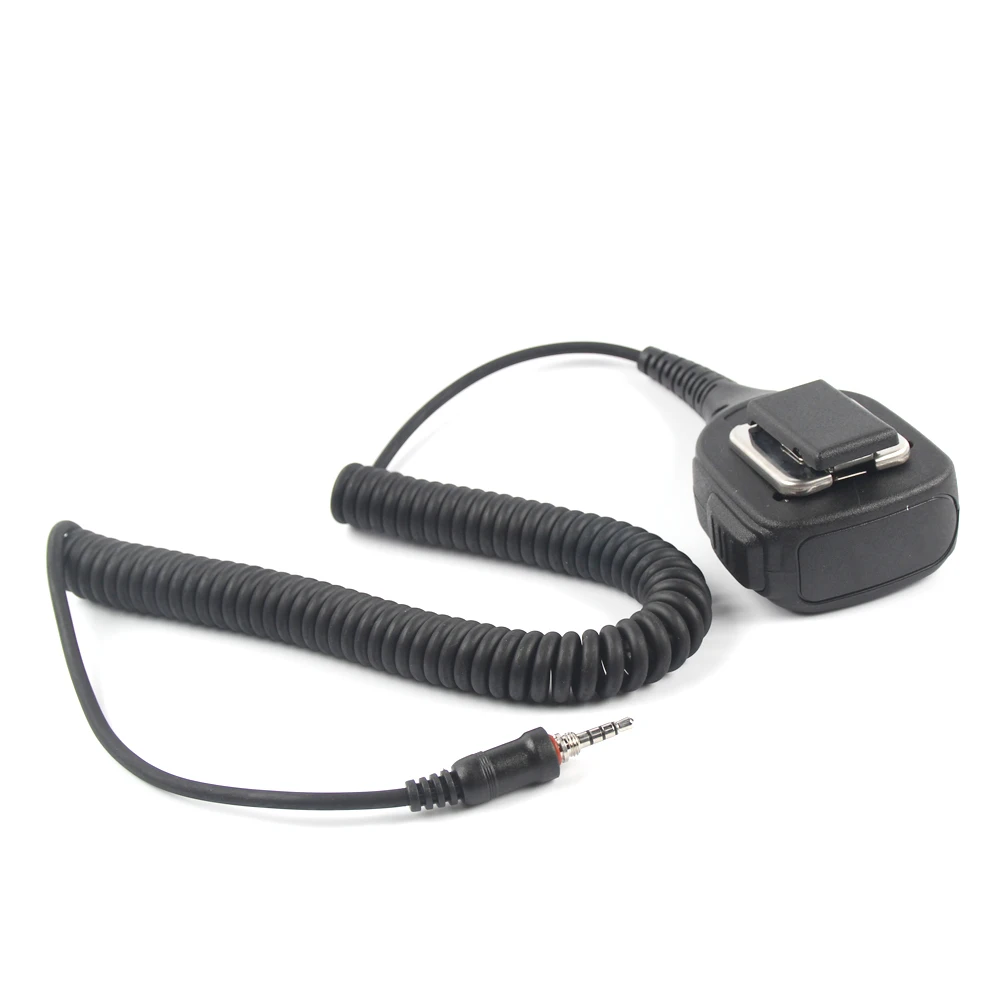 Micrófono de altavoz para Icom HM-165, resistente al agua, para IC-M33, IC-M35, negro