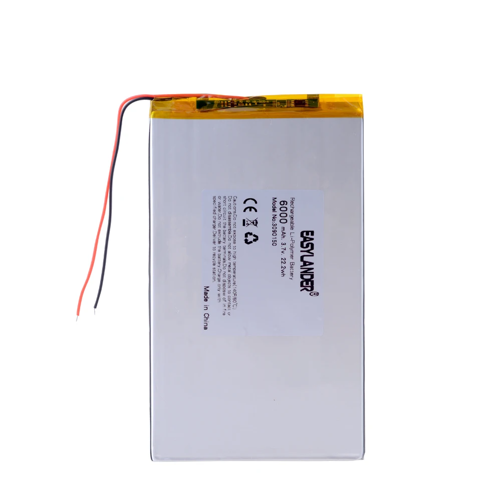 3090150 Tablet battery capacity 3.7V 5500mA Universal Li-ion battery for tablet pc 8 inch 9inch