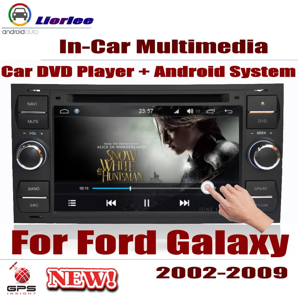 

For Ford Galaxy 2002-2006 Car Android Player DVD Carplay GPS Navigation System HD Screen Radio Stereo Integrated Multimedia