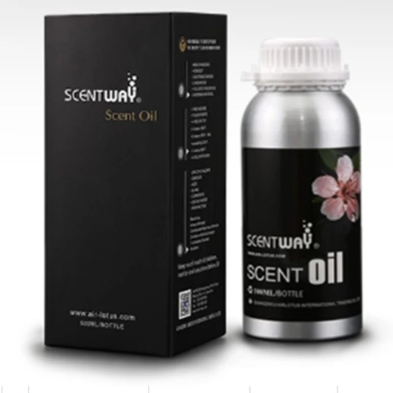 Difusor aromático do óleo do perfume da fragrância do ar dos óleos 500ml de scentway para o uso do hotel óleo essencial da aromaterapia