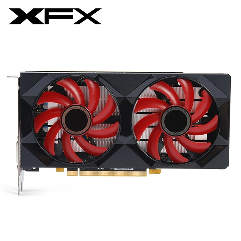 XFX Video Card RX 560 4GB 128Bit GDDR5 RX 560D Graphics Cards for AMD RX 560 series VGA Cards RX560 470 570 460  RTX 3060 Used