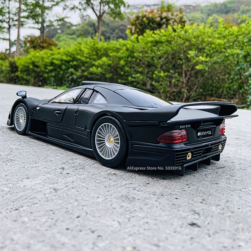 Maisto 1:18 Mercedes-Benz Clk-GTR Die casting Alloy Retro Car Model Classic Car Model Car Decoration Collection gift