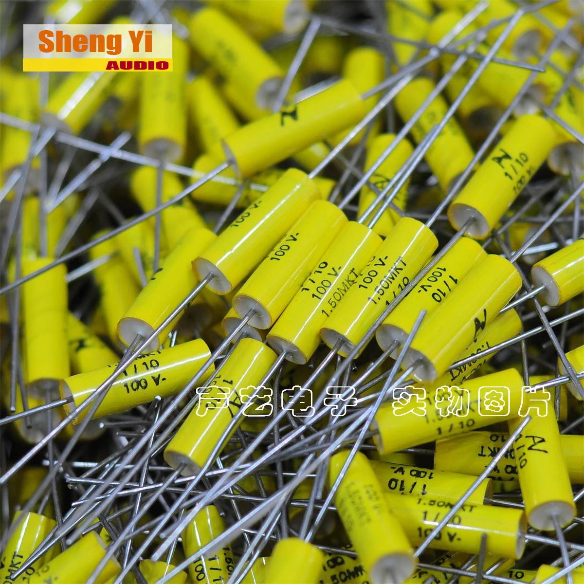 1pcs/1lot Original Italian AV1.50 MKT 100V 1uf 105 1.0UF axial fever Promise capacitor