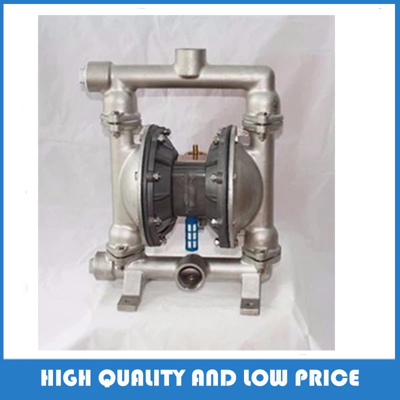 

QBY-15 Stainless Steel Corrosion-resistant Pneumatic Diaphragm Pump with NBR diaphragm 68