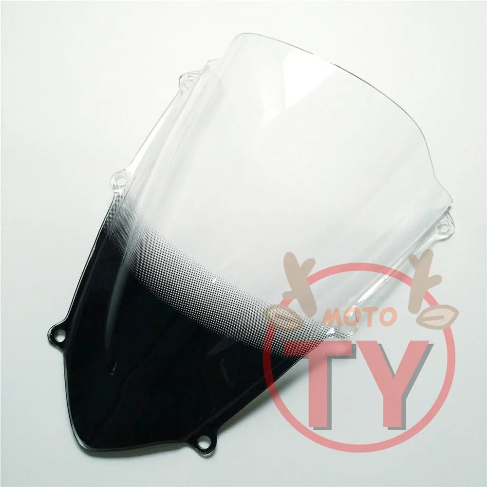 For Honda CBR 600 F5 2007-2012 07 12cbr 600 f5 CBR600 RR cbr600 rr Black smoke Windshield Windscreen Double Bubble Acrylic