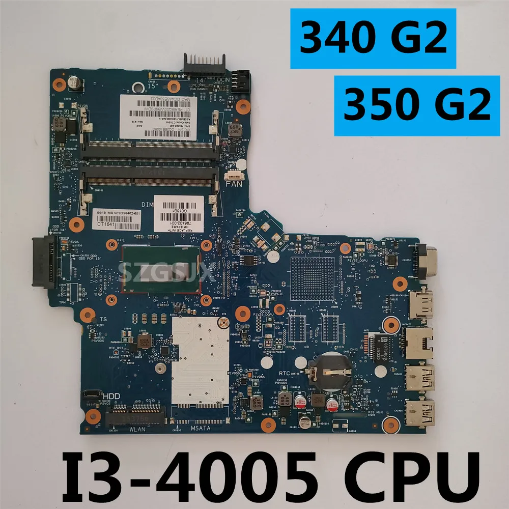 PER HP Probook 340/350 G2 Scheda Madre Del Computer Portatile SR1EK i3-4005 CPU 6050A 2677201 -MB-A01