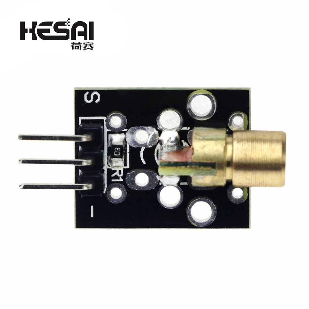 KY-008 3Pin 650nm Red Laser Transmitter Dot Diode Copper Head Module For Arduino DIY Kit KY008