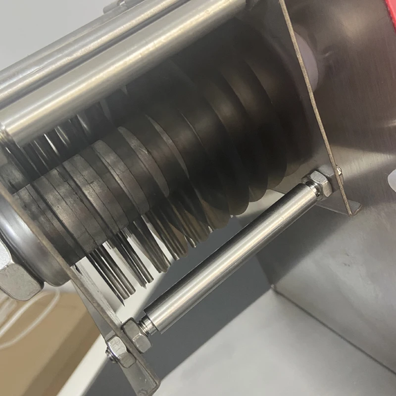 110V/220V Electric Desktop Sainless Steel Meat Cutter Slicer Meat Cutting Machine Fast Free shipping
