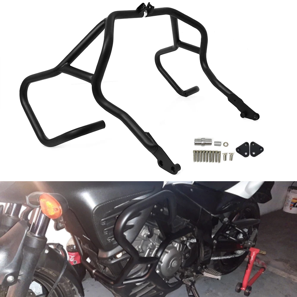 

For SUZUKI DL650 V-STROM DL 650 V Storm VSTROM 2011-2023 Engine Guard Highway Crash Bar Bumper Stunt Cage Fuel Tank Protector