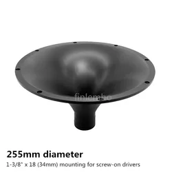 2PC Tweeter Speaker Horn Flare 1