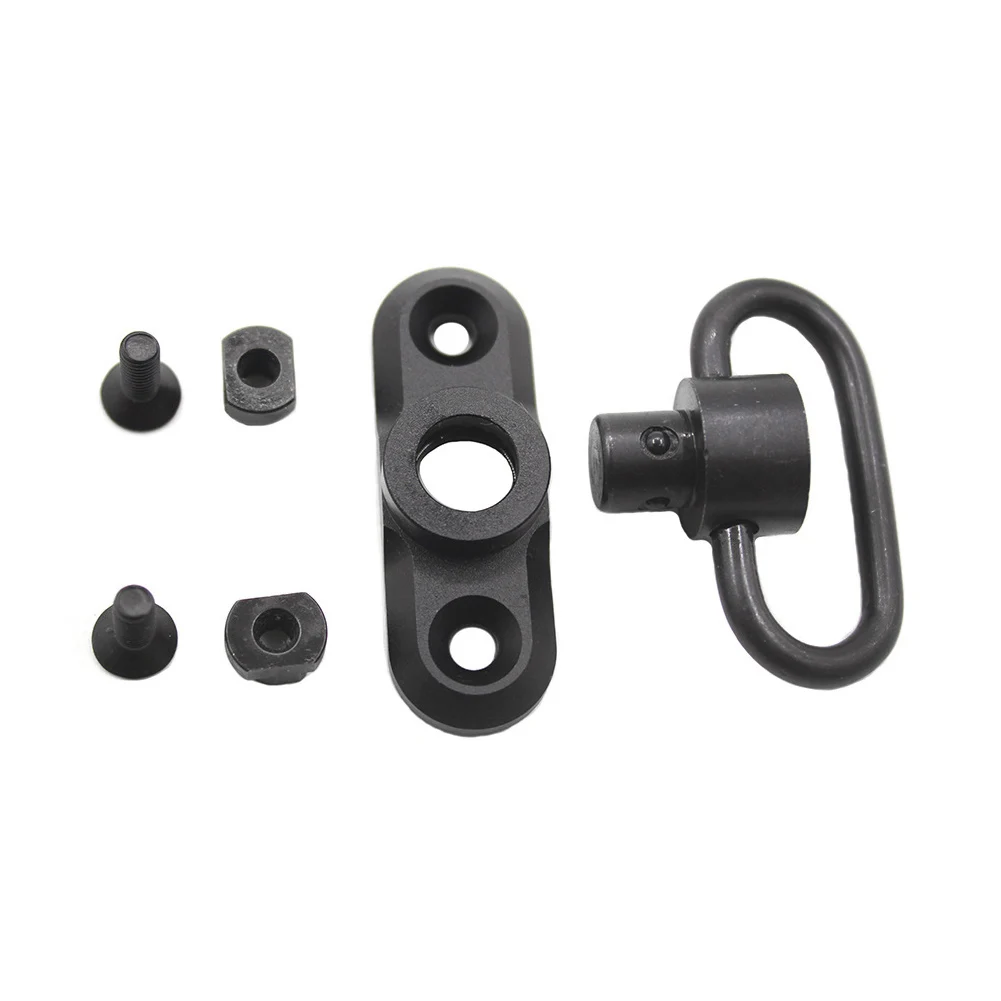 Handguard M4 1pc/set MLOK Standard QD Sling Swivel Adapter Rail Mount Tools Kit Qd Sling Mount Mlok Handguard 5 Slot Rails