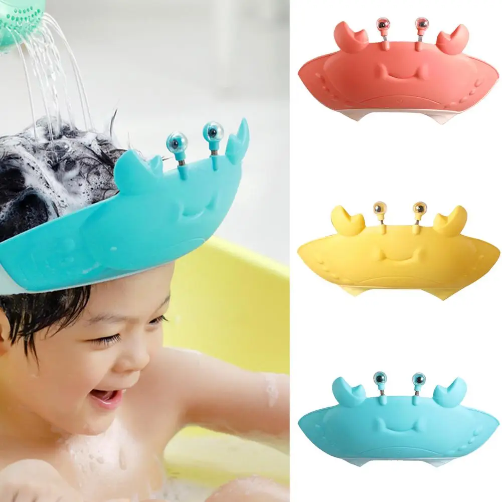 Baby Shampoo Cap Baby Bath Shower Cap Soft Adjustable Eye Protection Shampoo Visor Cap For Toddler Baby And Kids