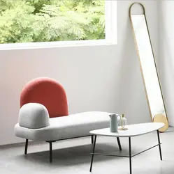 Mini sofa sklep odzieżowy salon paznokci sofa negocjacji sofa pojedyncza sofa