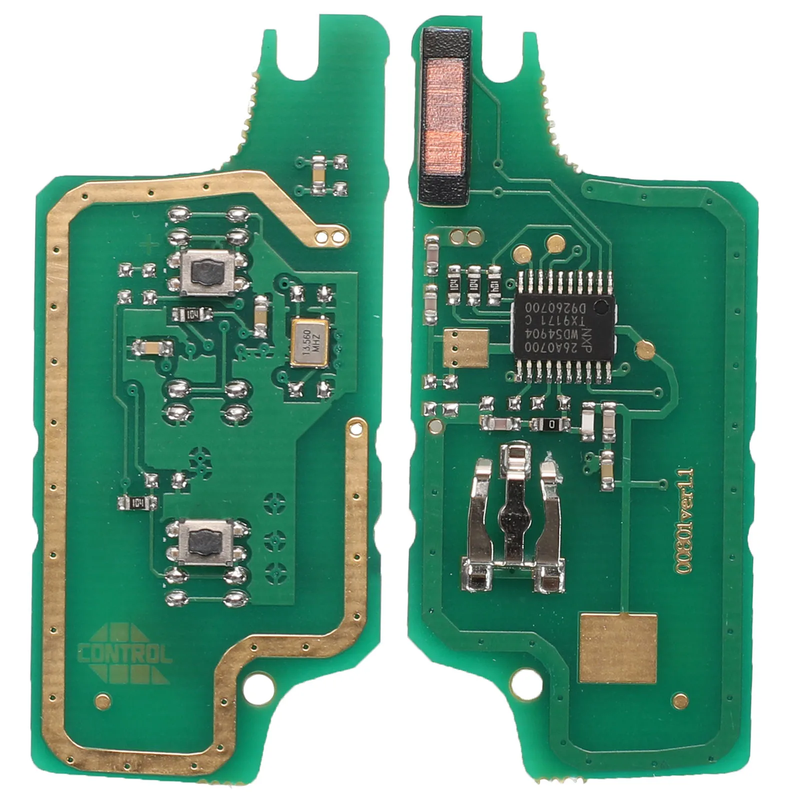 Jingyuqin 434 Mhz FRAGEN/FSK 2 Tasten Klappschlüssel Für Peugeot 107 207 307 307S 308 407 607 Fernbedienung Fob PCF7961 PCF7941 Chip