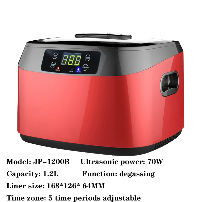 Jp-1200Bt máquina de limpeza ultra-sônica do agregado familiar sincronismo toque profissional óculos jóias limpeza máquina mais limpa