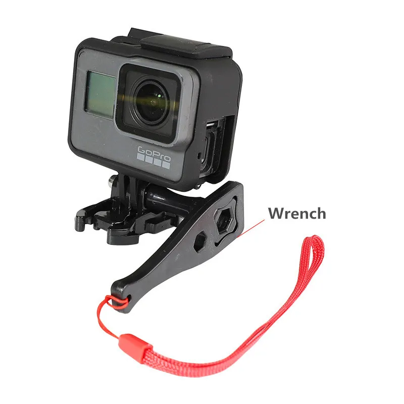 Insta360 onexアクションスポーツカメラアクセサリー用のオートバイヘルメットベースブラケットライディングエクステンションロッド取り付けアダプターキット