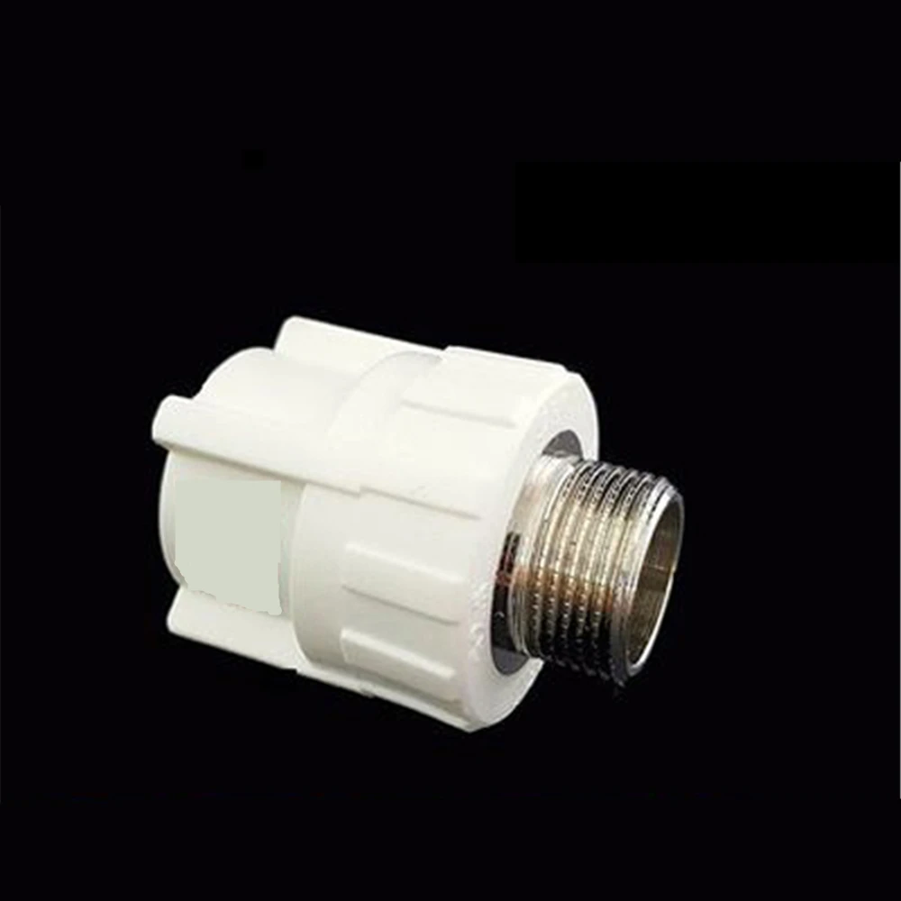 PPR External Teeth Direct Reducer External Wire Direct 20 25 32 Water Pipe Fittings 4 Points 6 Points 1 Inch