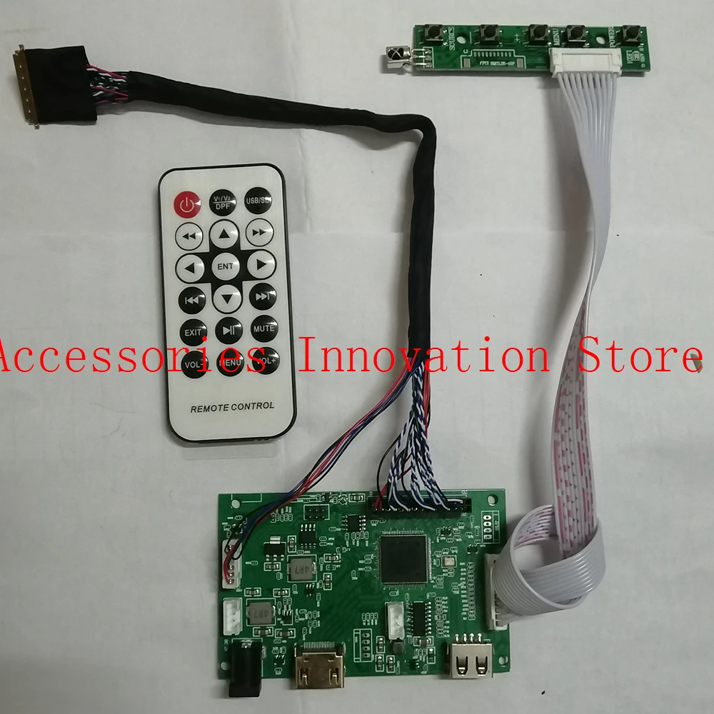 New Monitor Kit for LP156WH4 LP156WH4-TLA1 LP156WH4-TLC1 1366X768 LCD LED Screen HDMI+USB+Audio Controller Driver Board