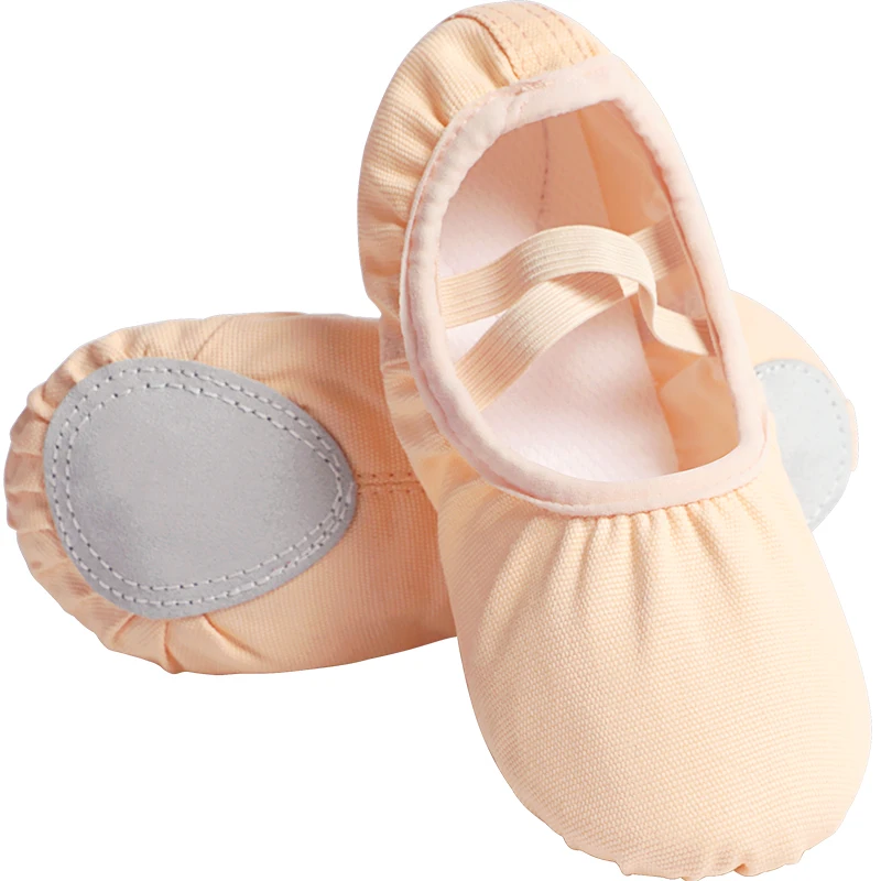 Ballet Shoes For Girls Kids Gymnastics Shoes Ballerina Dance Shoes Sneakers Children балетки For Dancing (2 Pairs / lot )